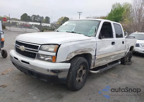 2006 Chevrolet Silverado 1500 Lt1 из США, поврежденный, VIN 2GCEK13T761216257